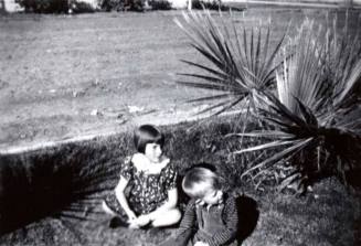 Joann and William Raymond as Children
