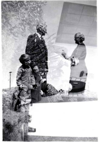 Wilbur Raymond Talking to Esther Raymond