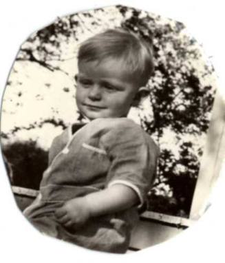 William Raymond as a Child