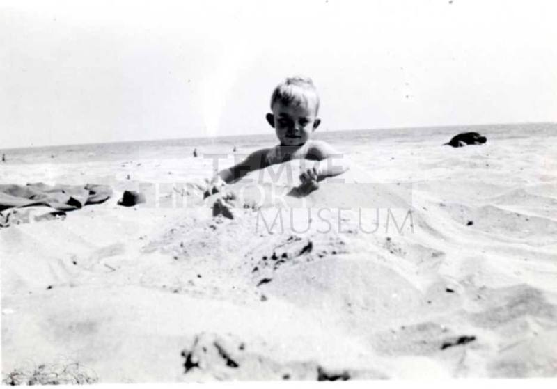 William Raymond at the Beach
