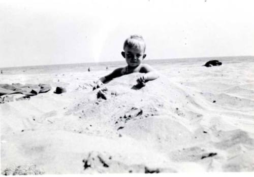 William Raymond at the Beach