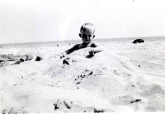 William Raymond at the Beach