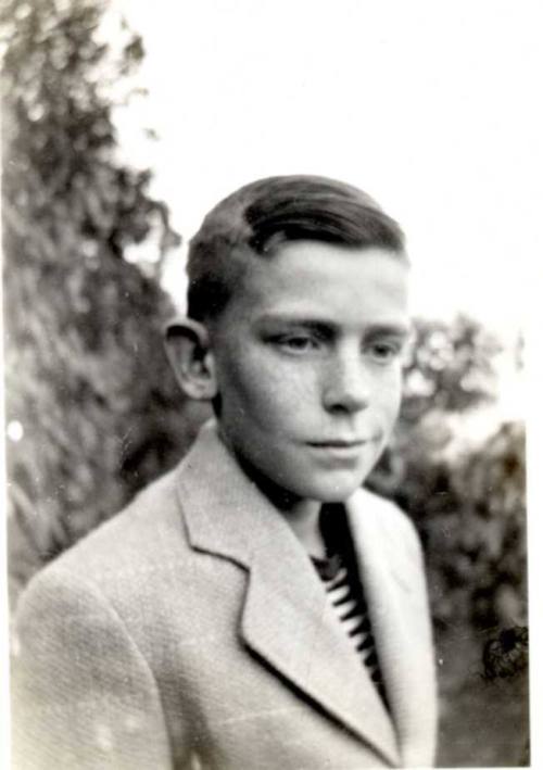 William Raymond in another Pose Outside