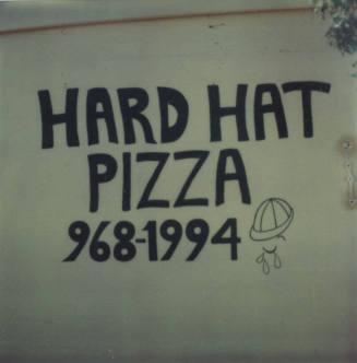 Hard Hat Pizza Restaurant - 530 West University Drive,  Tempe, Arizona