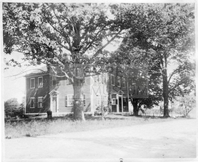 Exterior of a house. On album page " N.Reading Mass".