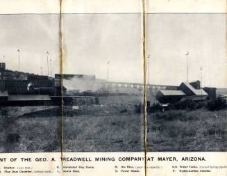 Smelting Plant of The Treadwell Mining Co. at Mayer, Arizona