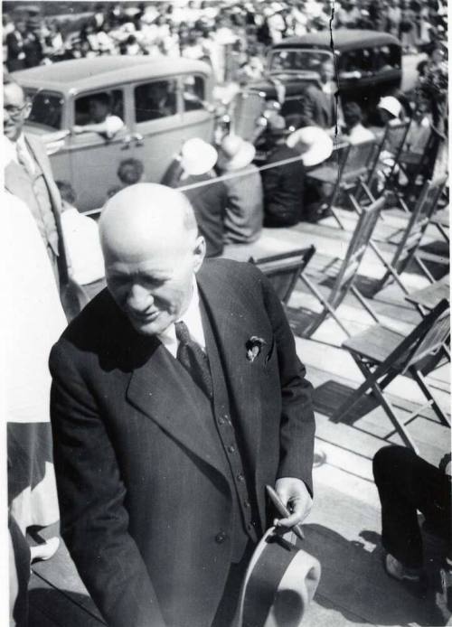 Governor B.B. Moeur at Mill Avenue Bridge Dedication
