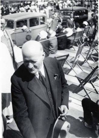 Governor B.B. Moeur at Mill Avenue Bridge Dedication
