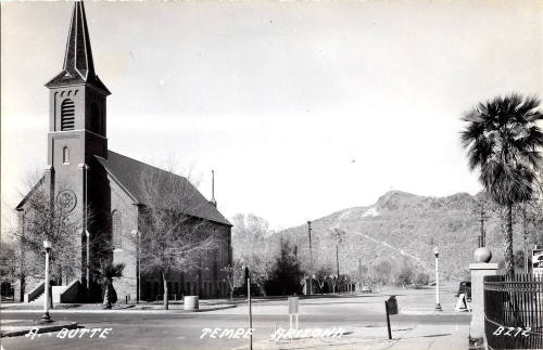Postcard - "A" Butte: Tempe, Arizona