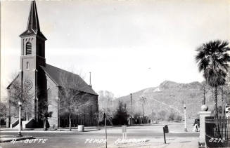 Postcard - "A" Butte: Tempe, Arizona