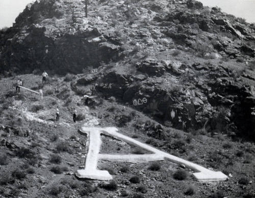Photograph - "A" Butte