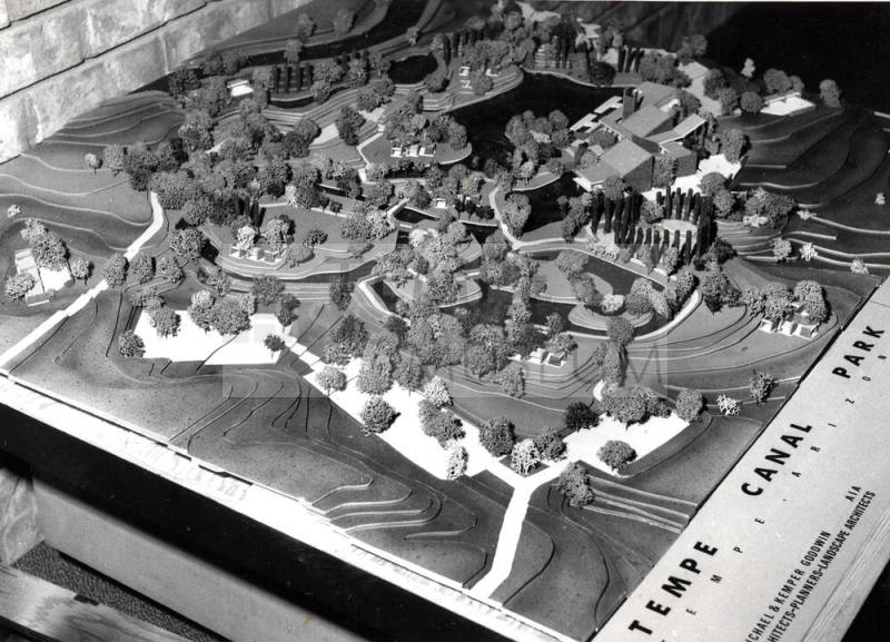 Photograph - Tempe Canal Park Diorama