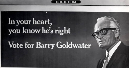 Photograph - Vote for Barry Goldwater