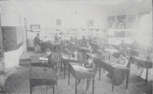 Photograph - Classroom picture of Students at work
