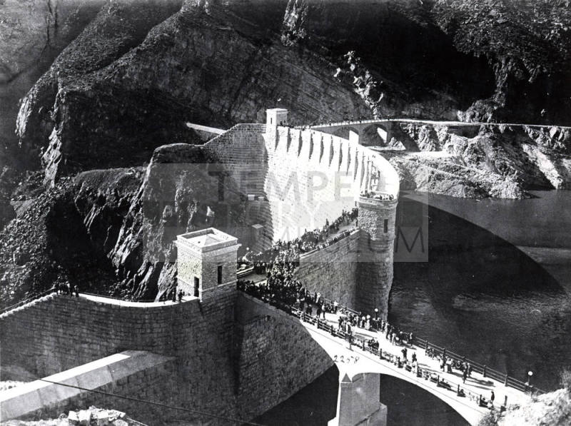 Photograph - Dedication of Roosevelt Dam