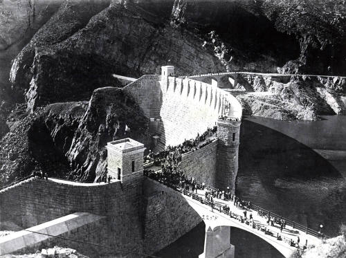 Photograph - Dedication of Roosevelt Dam
