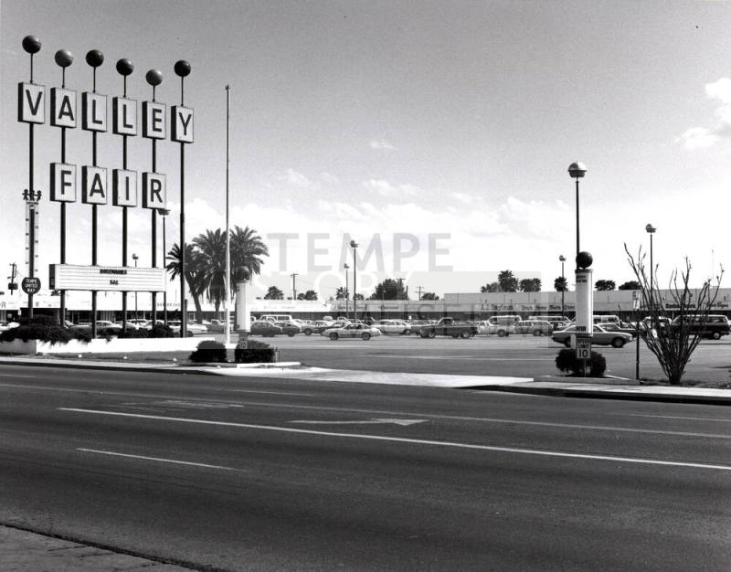 Photograph - Valley Fair Strip Mall