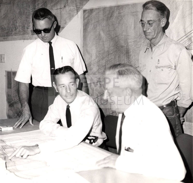 Photograph - (Mayor)? Harold Andrews (foreground)