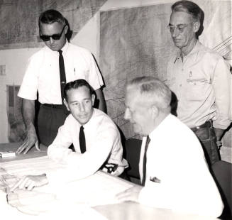 Photograph - (Mayor)? Harold Andrews (foreground)