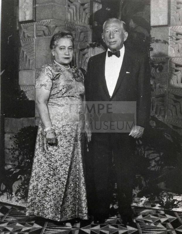 Photograph - Edith Getz & Husband
