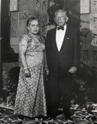 Photograph - Edith Getz & Husband