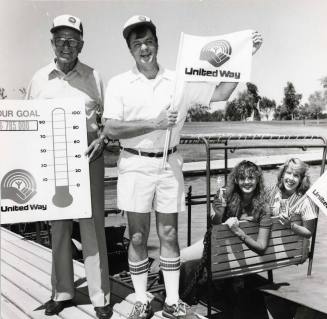 Photograph - United Way Campaign workers