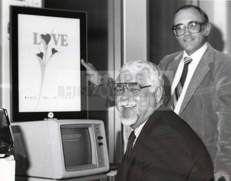Photograph - Marv Mortenson and Dick Leidlein