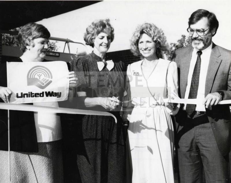 Photograph - United Way Ribbon Cutting