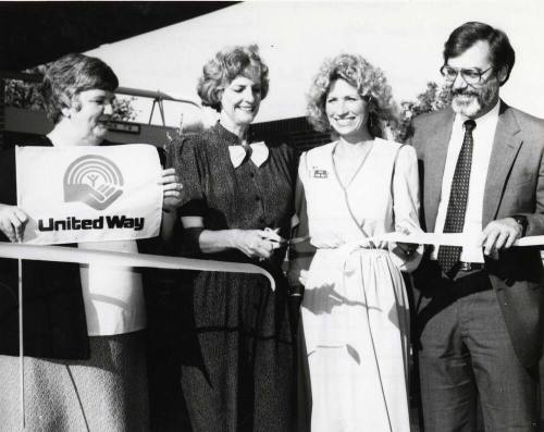 Photograph - United Way Ribbon Cutting