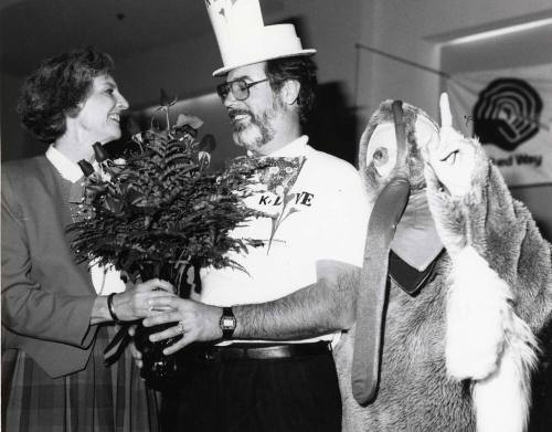 Photograph - United Way Final Luncheon - Barbee Cromack, Jack Milligan and "Terry Turkey"