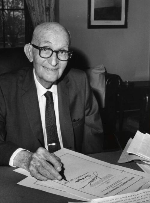 Photograph - Senator Carl Hayden - 55 years of Service