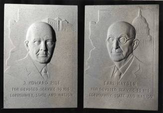 Photograph - J. Howard Pyle and Carl Hayden Plaque