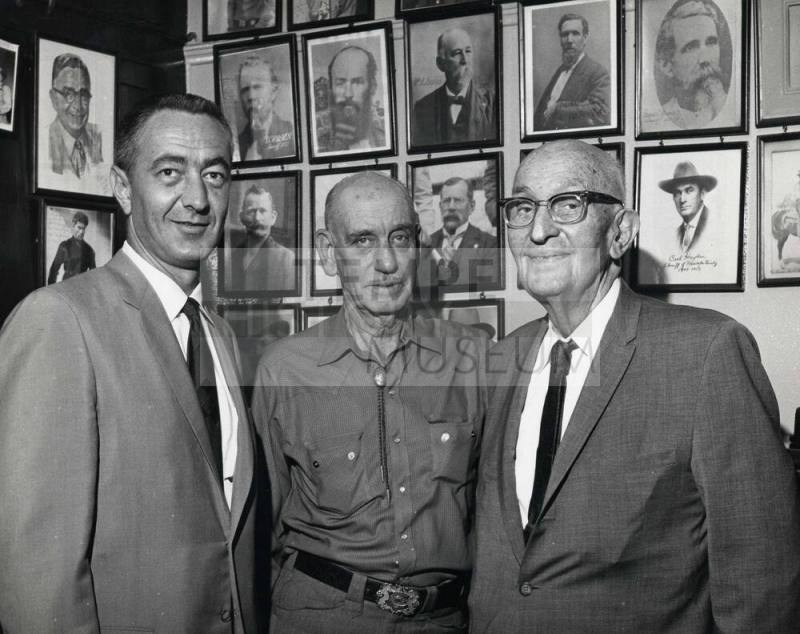 Photograph - Carl Hayden with Roy Elson on Left Side