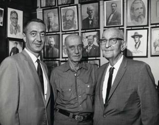 Photograph - Carl Hayden with Roy Elson on Left Side