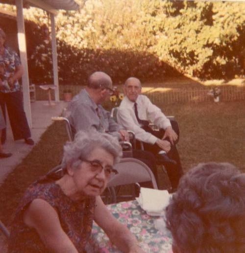 Photograph - Tempe High School Alumni Picnic at Bernice Ramsey Home