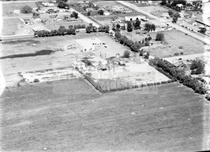 Negative Film - Aerial view of downtown Scottsdale