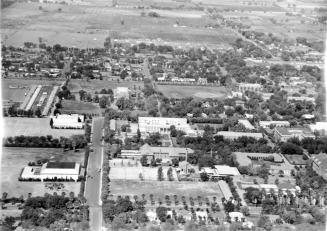 Negative Film - Aerial view of Tempe School