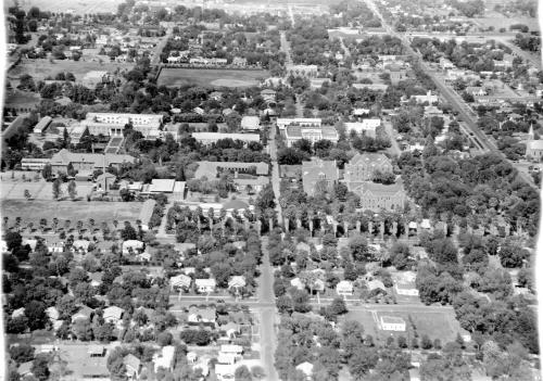 Negative Film - Aerial view of City of Tempe