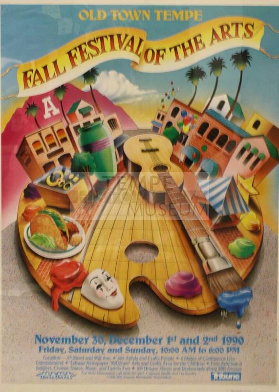 Poster- Fall Festival of the Arts, 1990