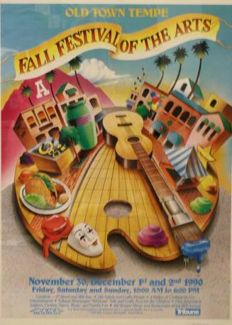 Poster- Fall Festival of the Arts, 1990