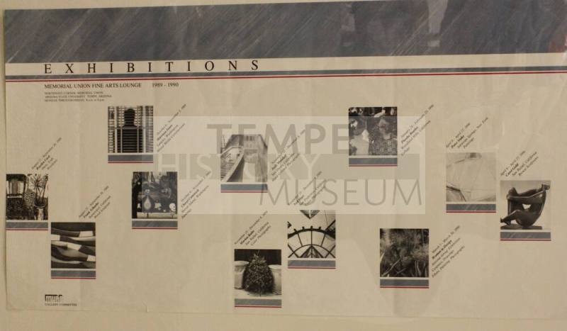 Poster-Exhibits Schedule- Memorial Union