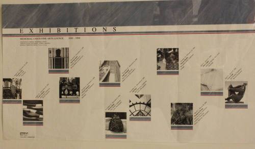 Poster-Exhibits Schedule- Memorial Union