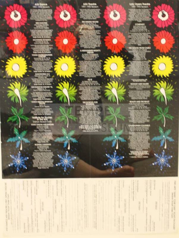 Poster-Arizona State University Dance, Theatre, Opera Events