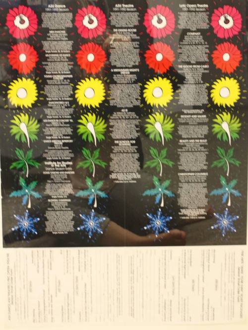Poster-Arizona State University Dance, Theatre, Opera Events
