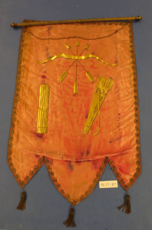 Banner, Bow, Arrows, Rod