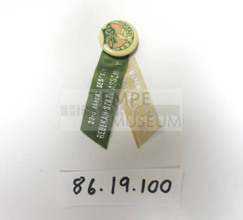 Rebekah Assembly pin