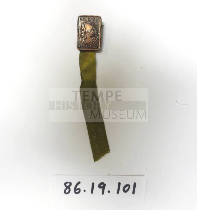 Rebekah Assembly Pin