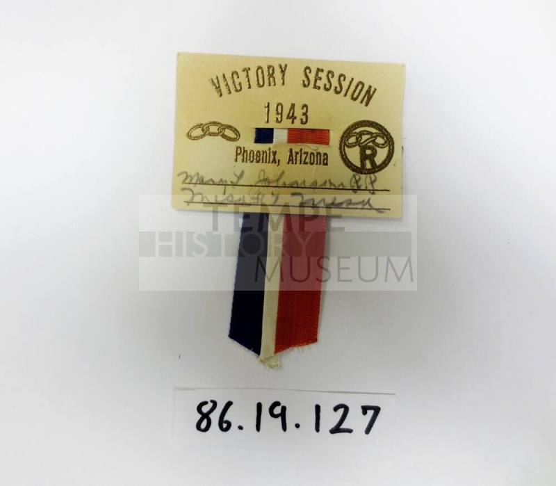 Victory Session ribbons
