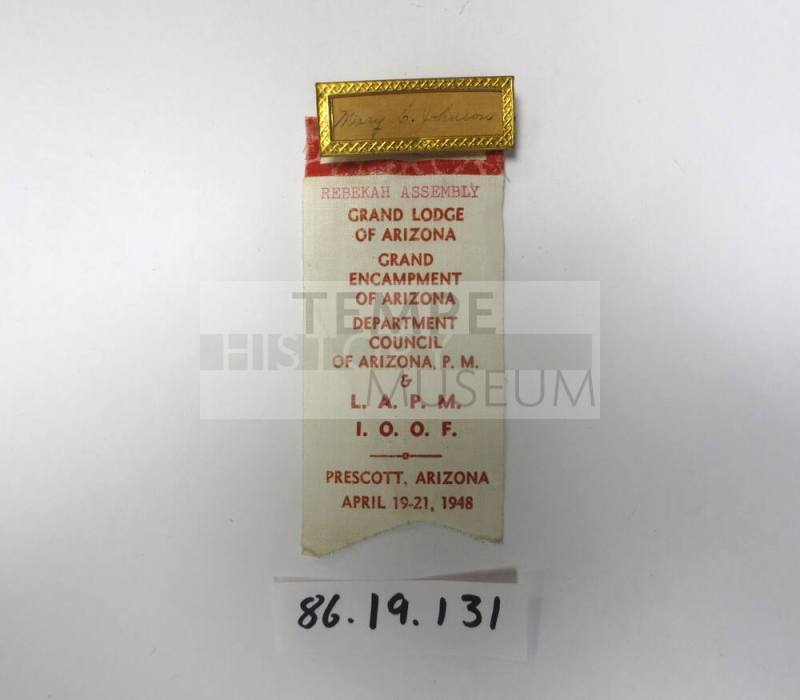 Rebekah Assembly pin