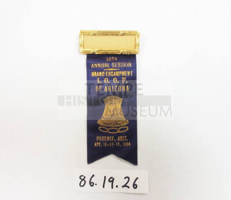 38th Annual Session Grand Encampment 1934